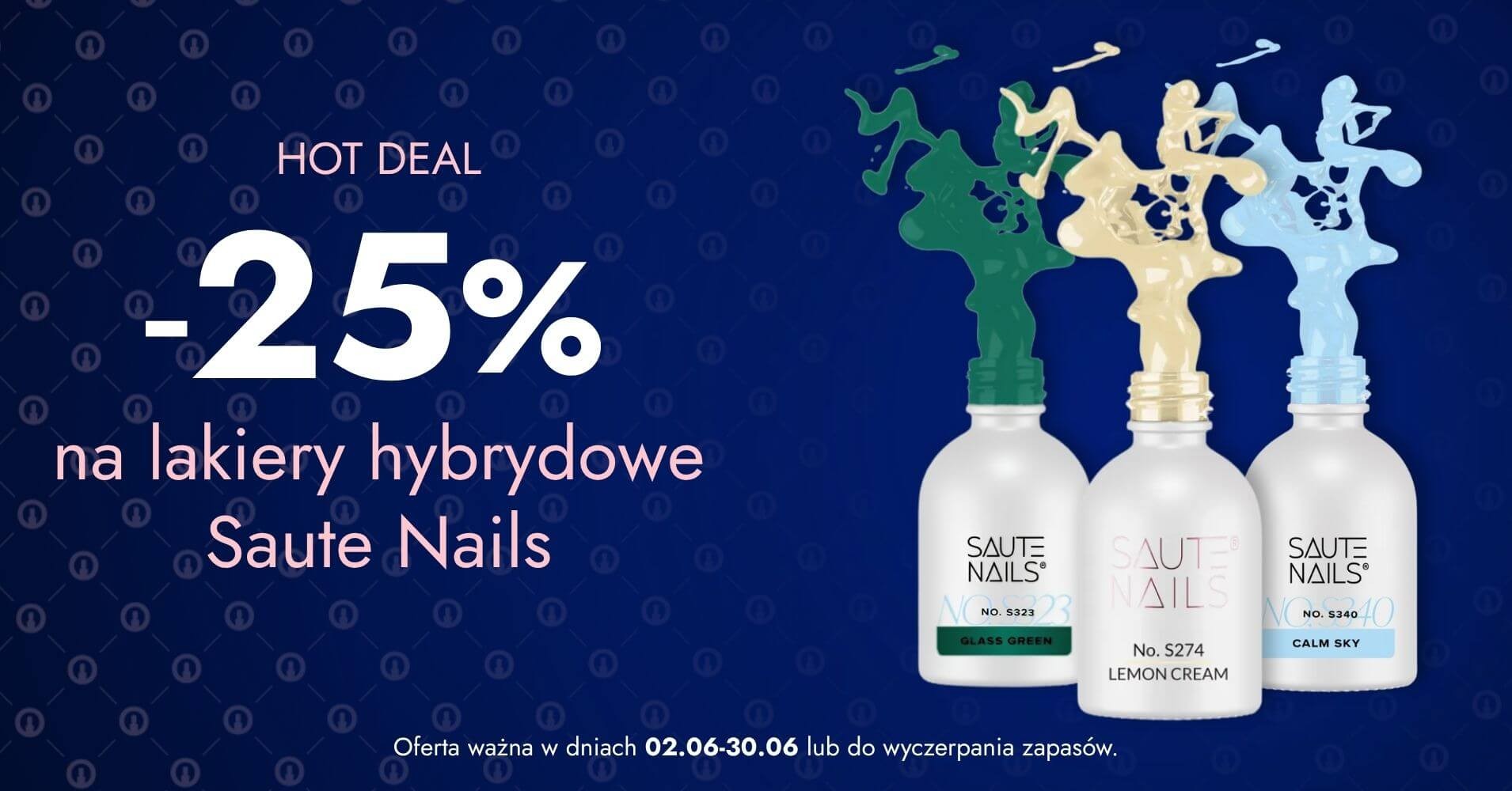 -25% na lakiery Saute Nails