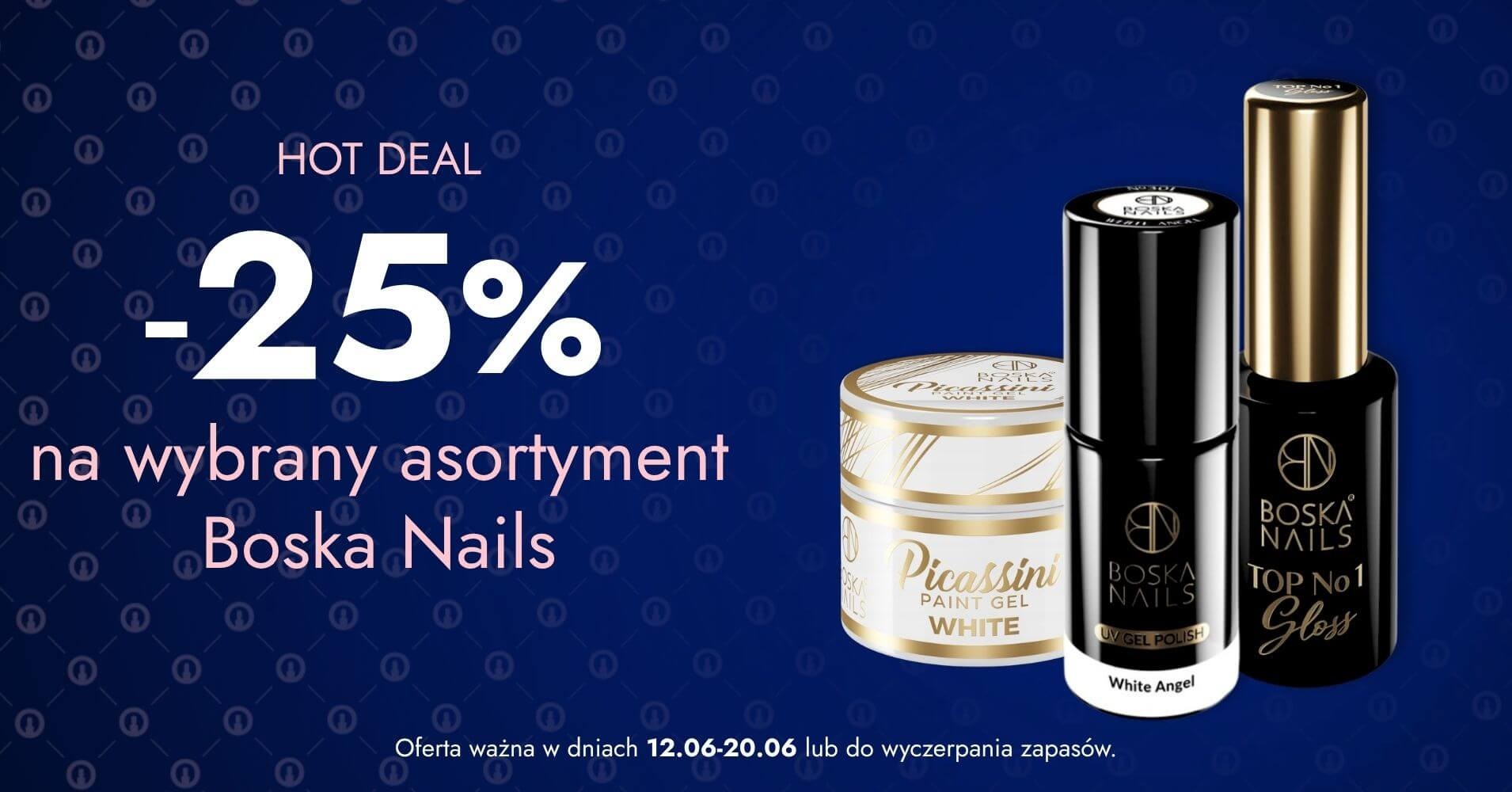 -25% na wybrany asortyment Boska Nails