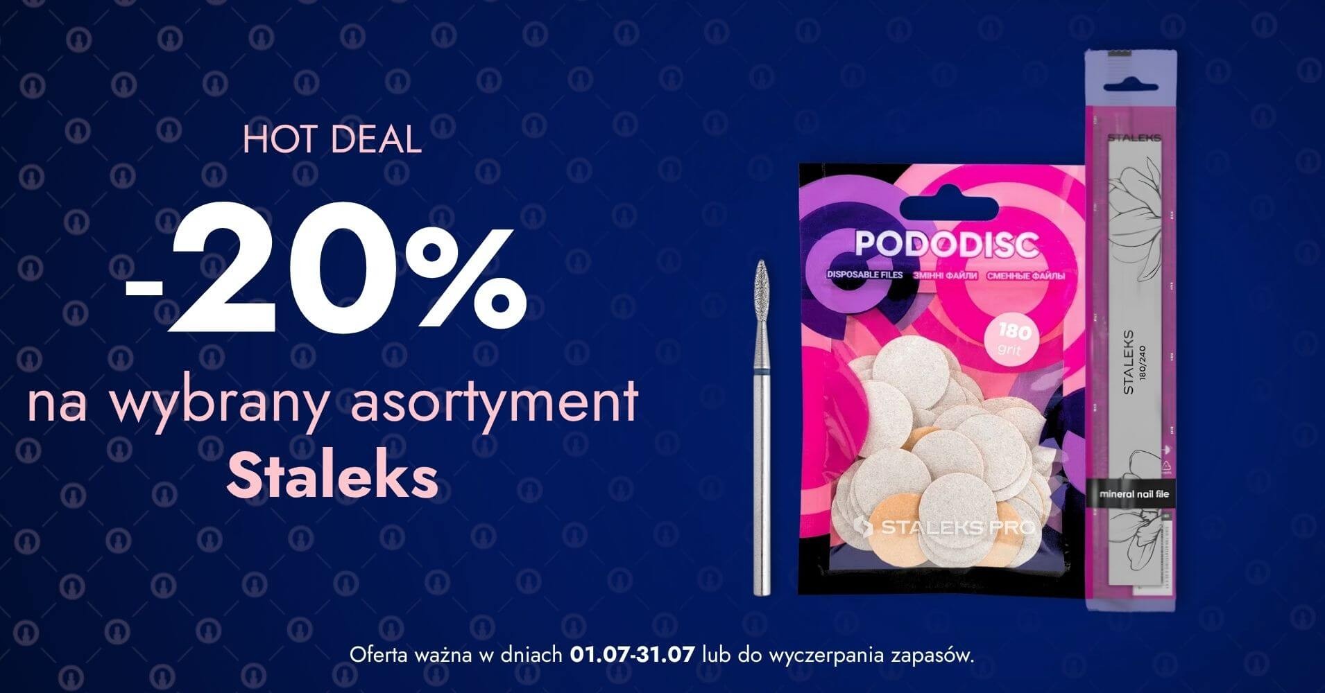 Staleks -20% na wybrany asortyment