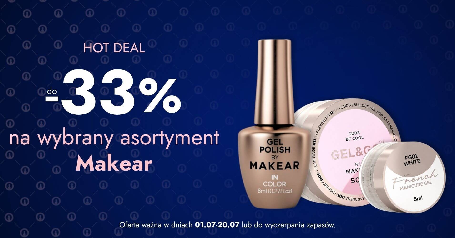 do -33% na wybrany asortyment Makear