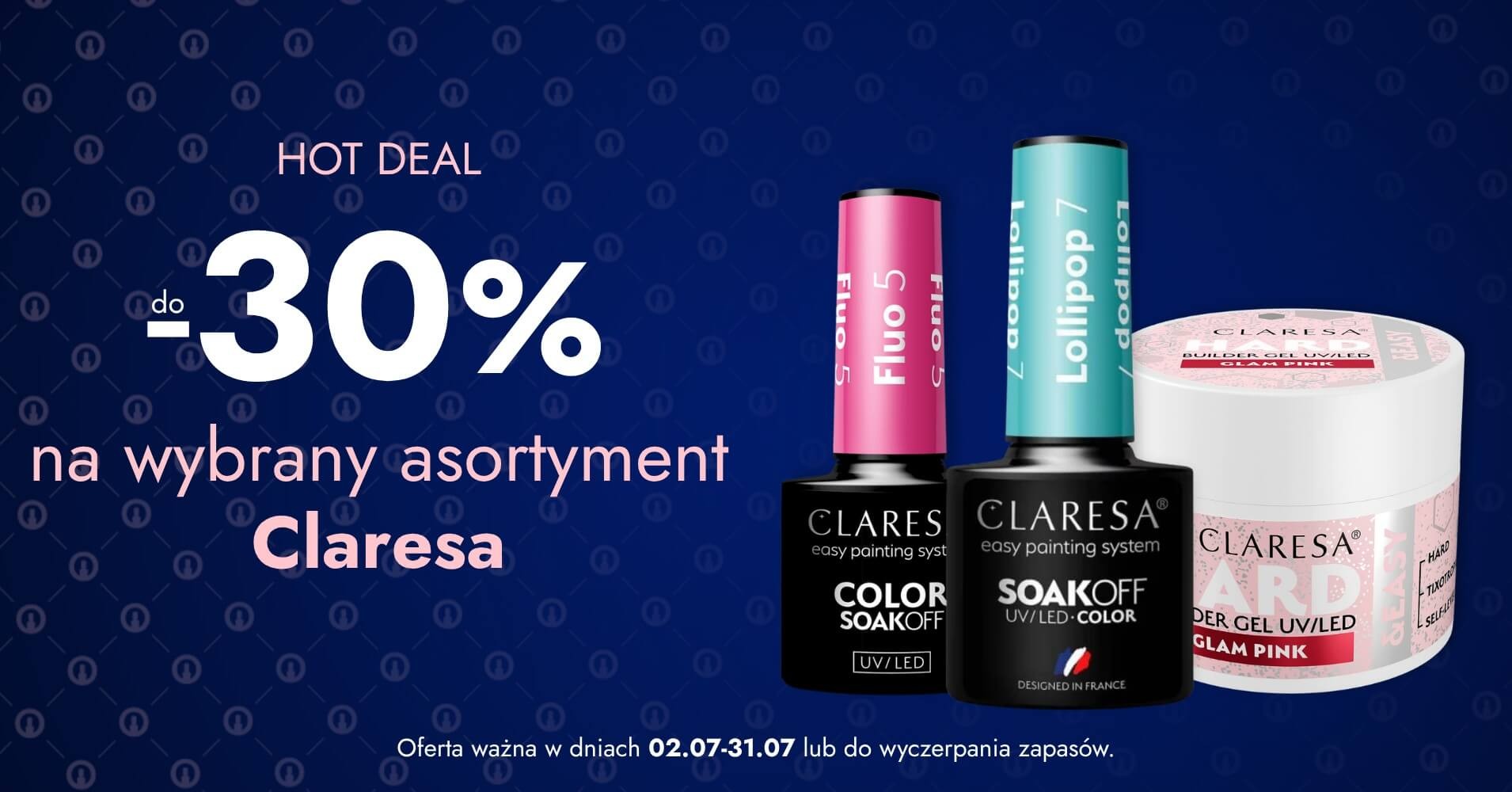 -20% na wybrany asortyment Claresa