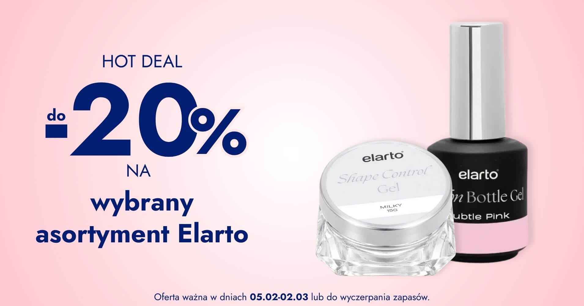 dp -20% na wybrany asortyment Elarto