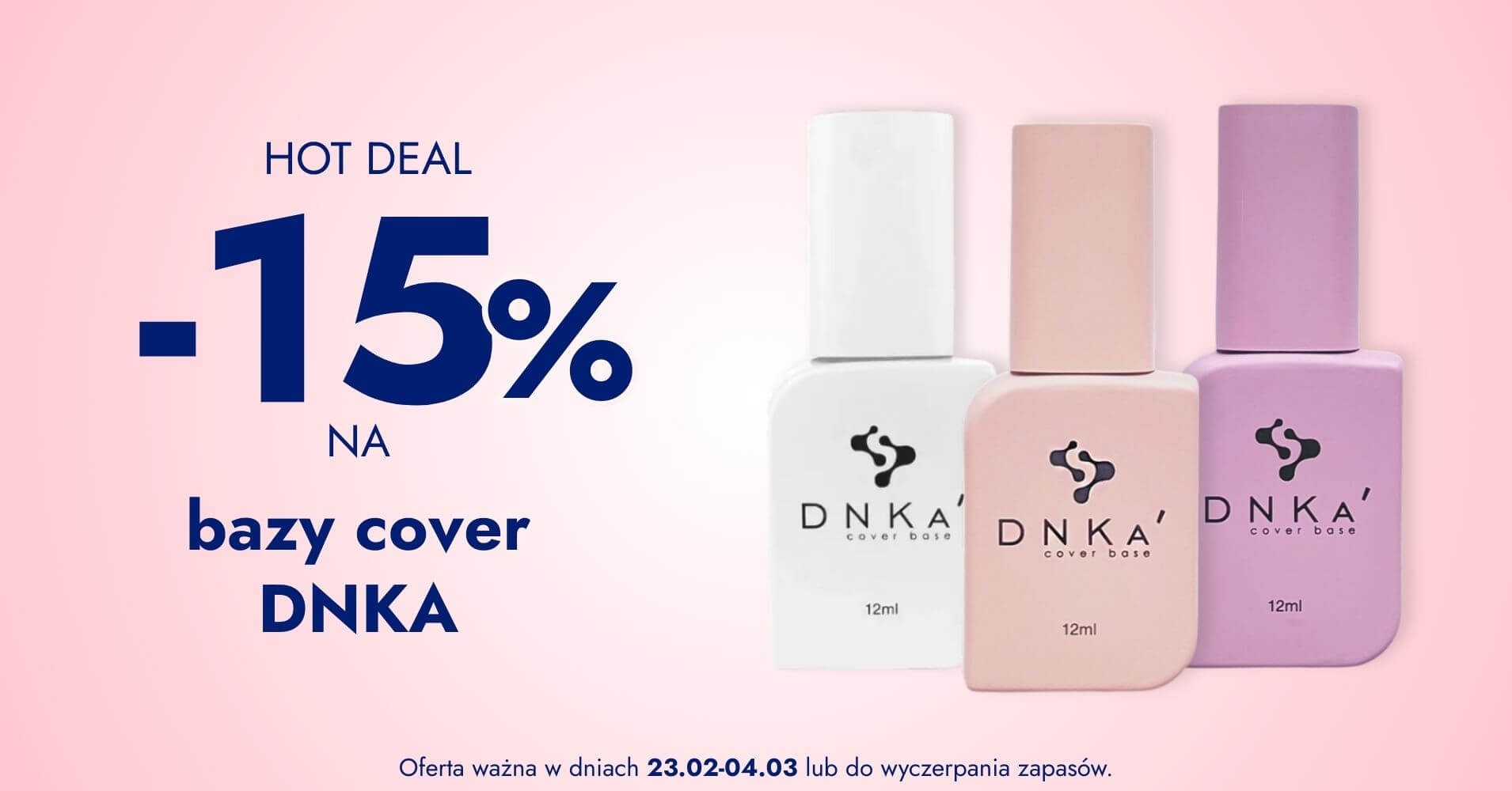-25% na bazy cover DNKA