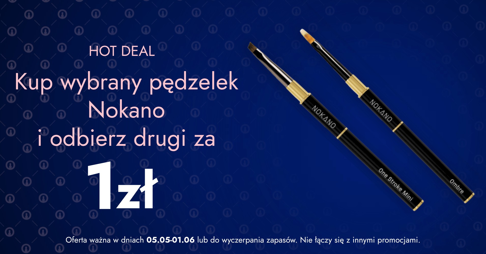 kup pędzelek Nokano i odbierz drugi za 1 zł