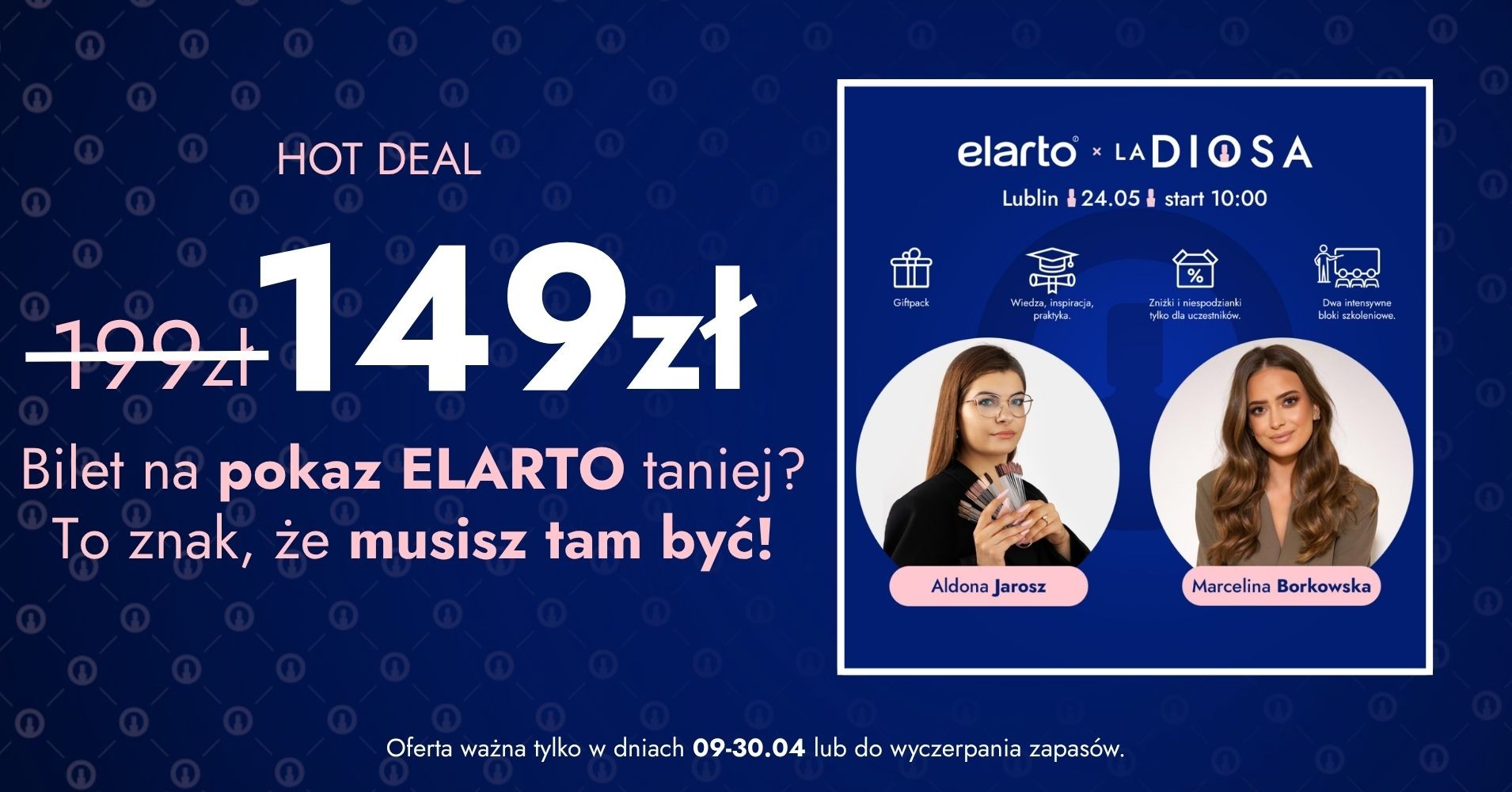 -50 zł na bilet na pokaz Elarto