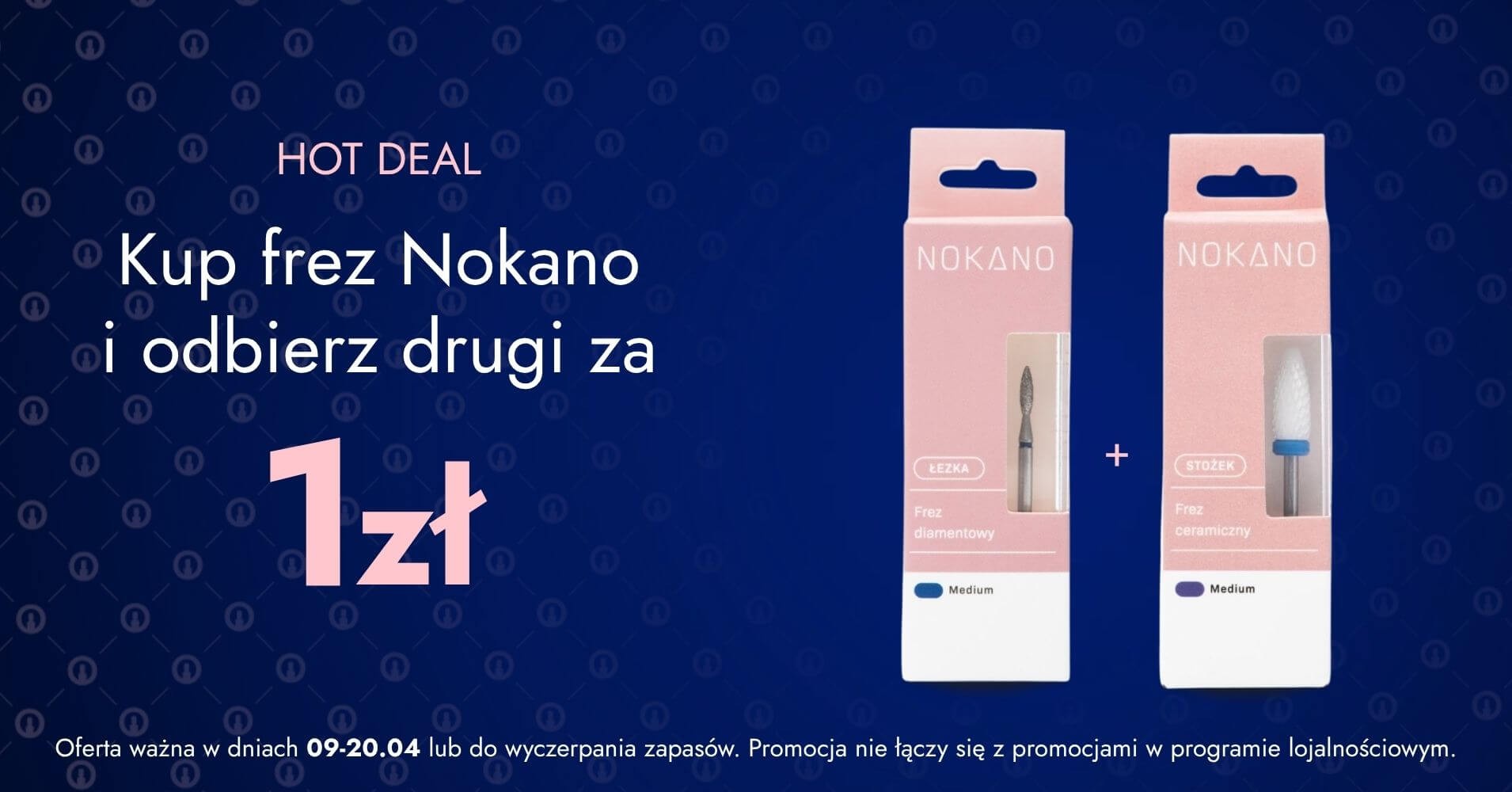 kup frez Nokano i odbierz drugi za 1 zł