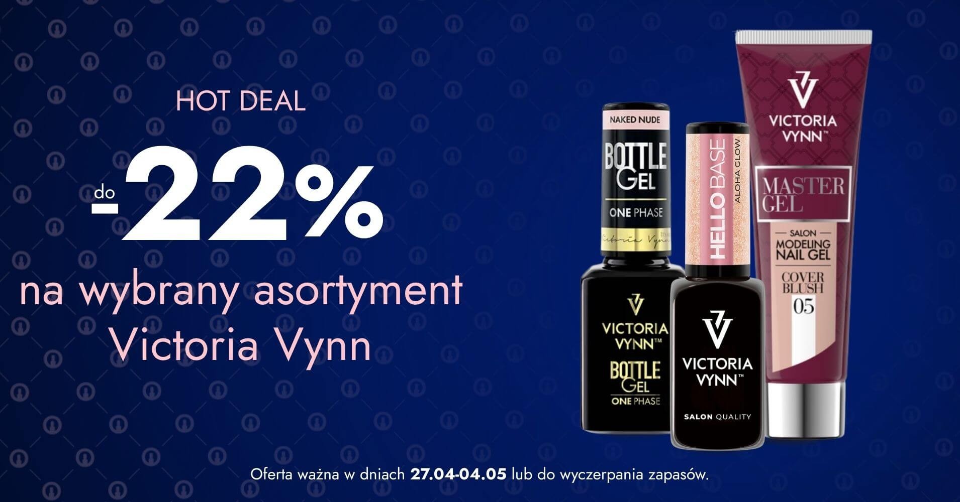 do - 22% na wybrany asortymeny Victoria Vynn