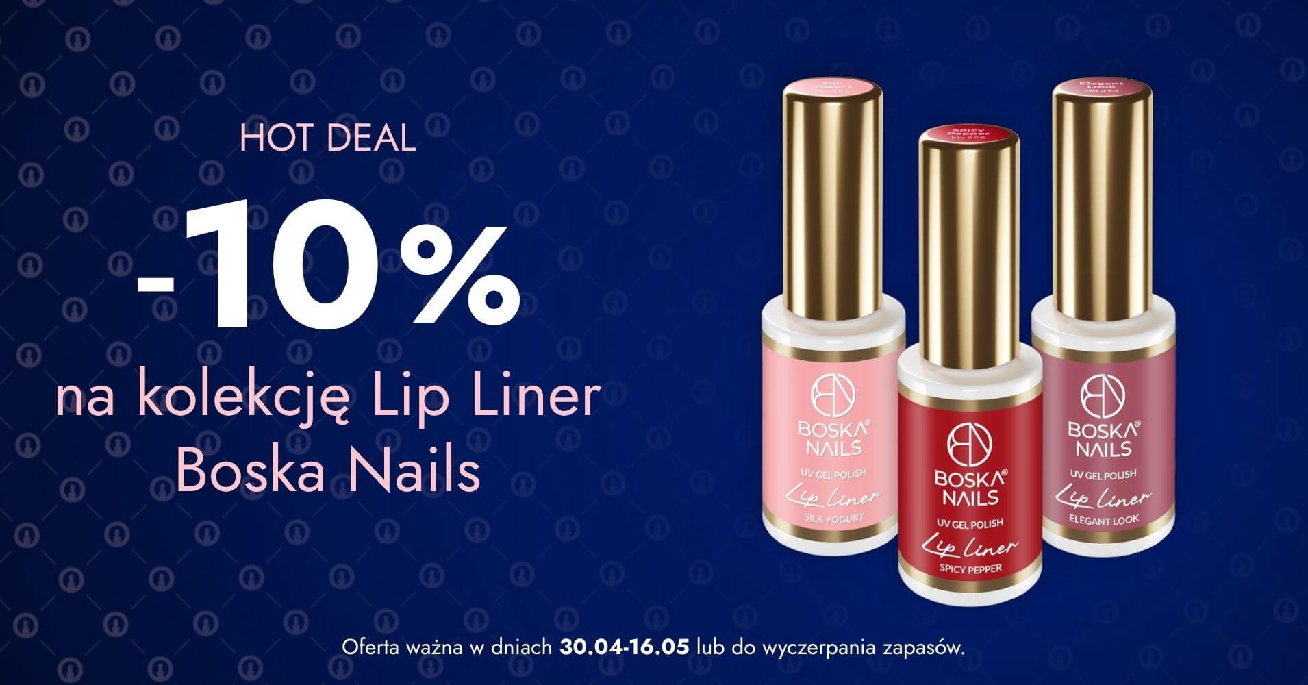 -10% na kolekcję Lip Liner Boska Nails