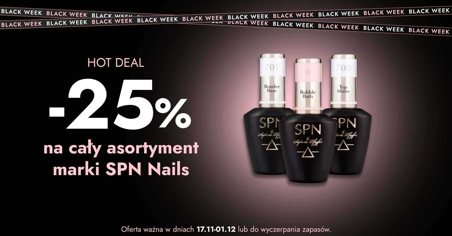 -25% na cały asosrtyment SPN