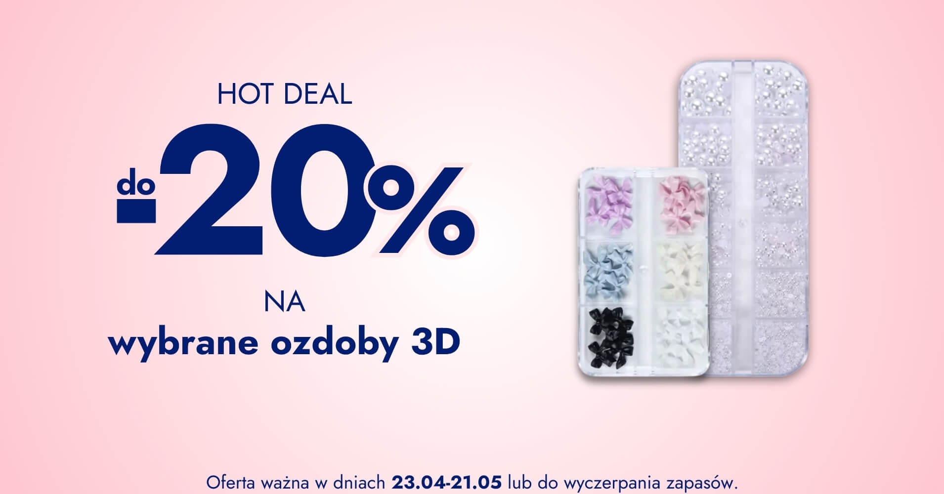 do -20% na wybrane ozdoby 3d