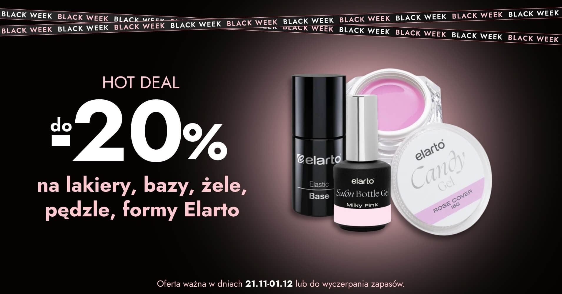 -20% na cały asortyment Elarto