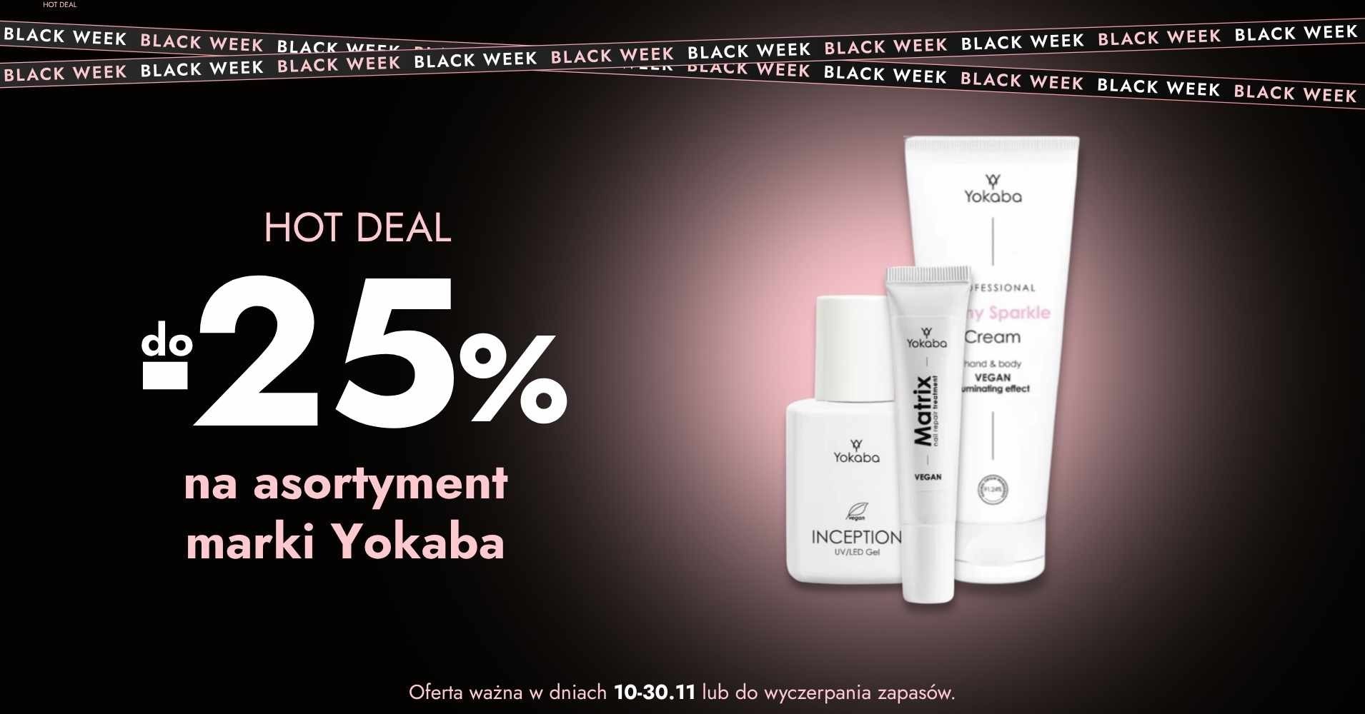 do -25% na asortyment marki Yokaba