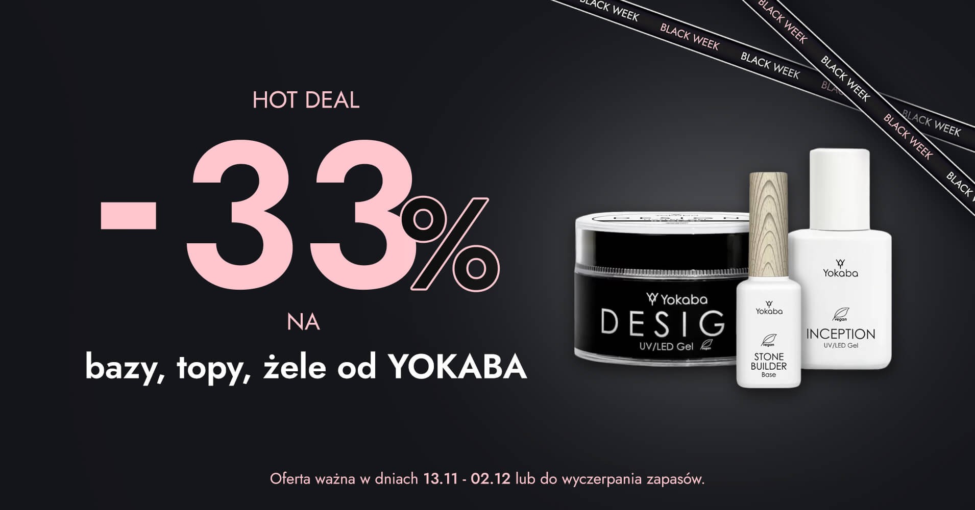 -33% na produkty marki Yokaba