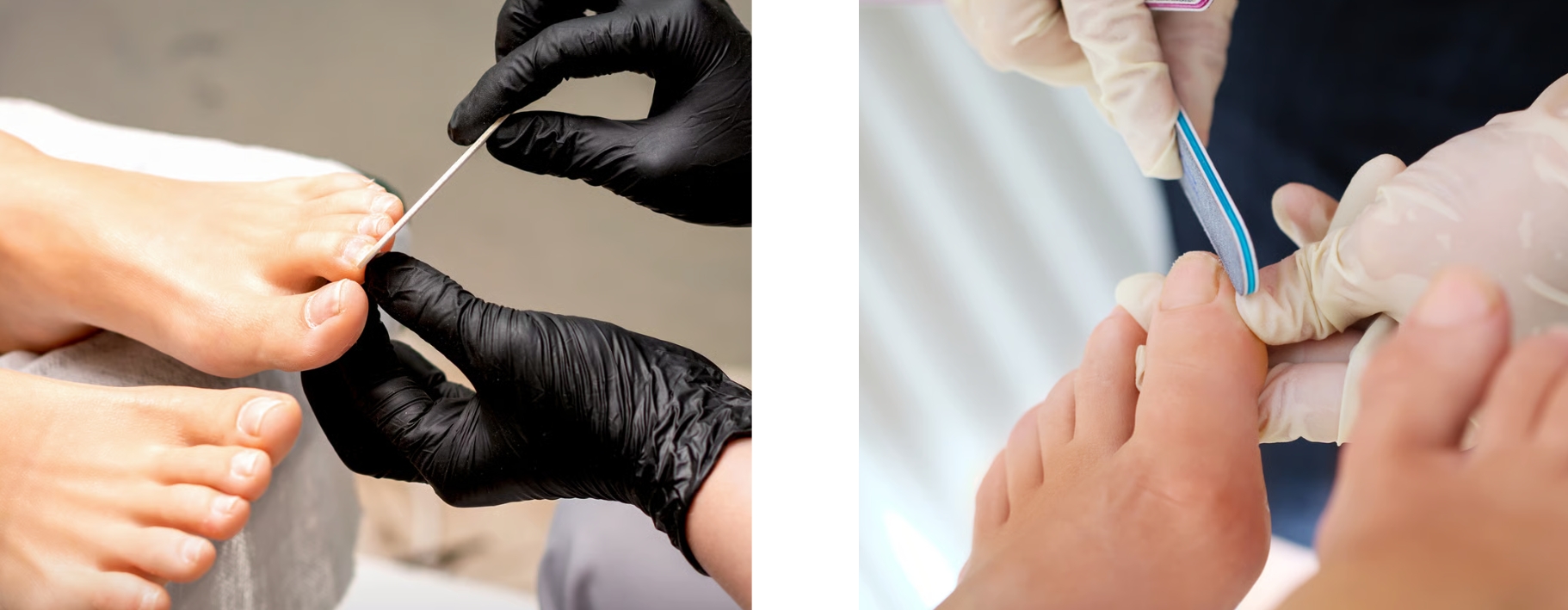 Jak piłować paznokcie u stóp?