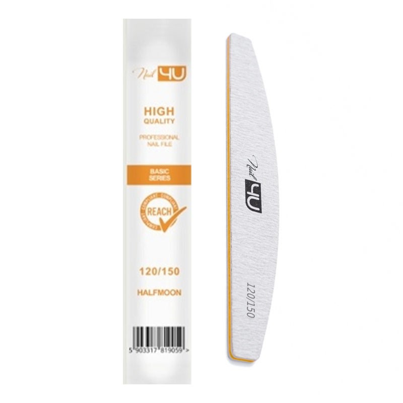 NAIL4U Pilnik Basic III Łódka 120/150 (WYBIERZ PAKIET: 10 sztuk)