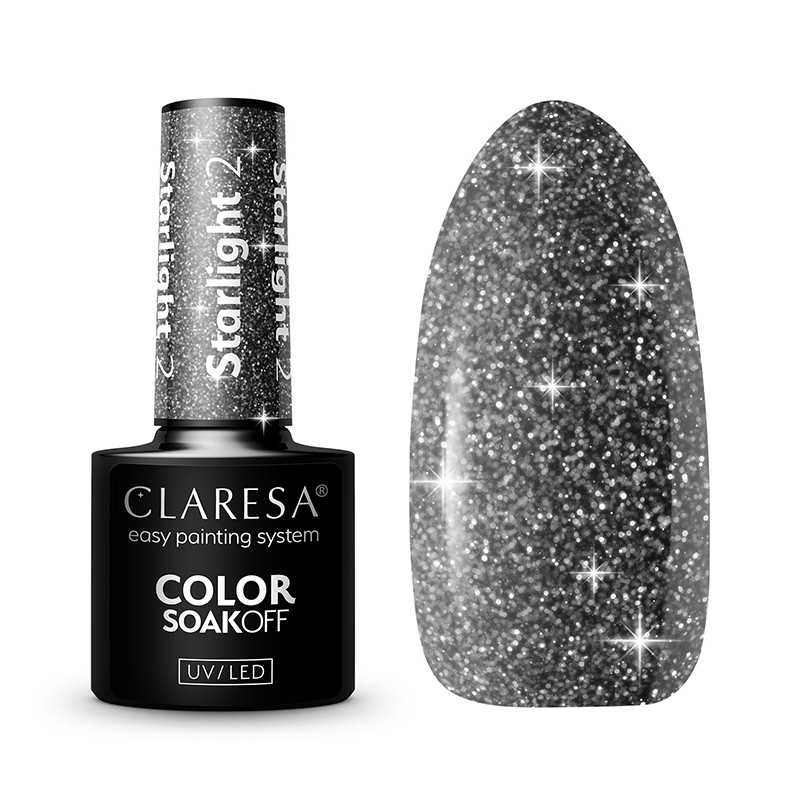 Claresa Lakier Hybrydowy Starlight 02 - 5g
