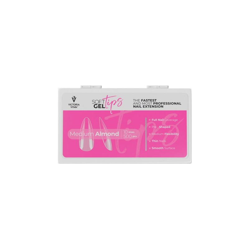 Victoria Vynn Soft Gel Tips Medium Almond