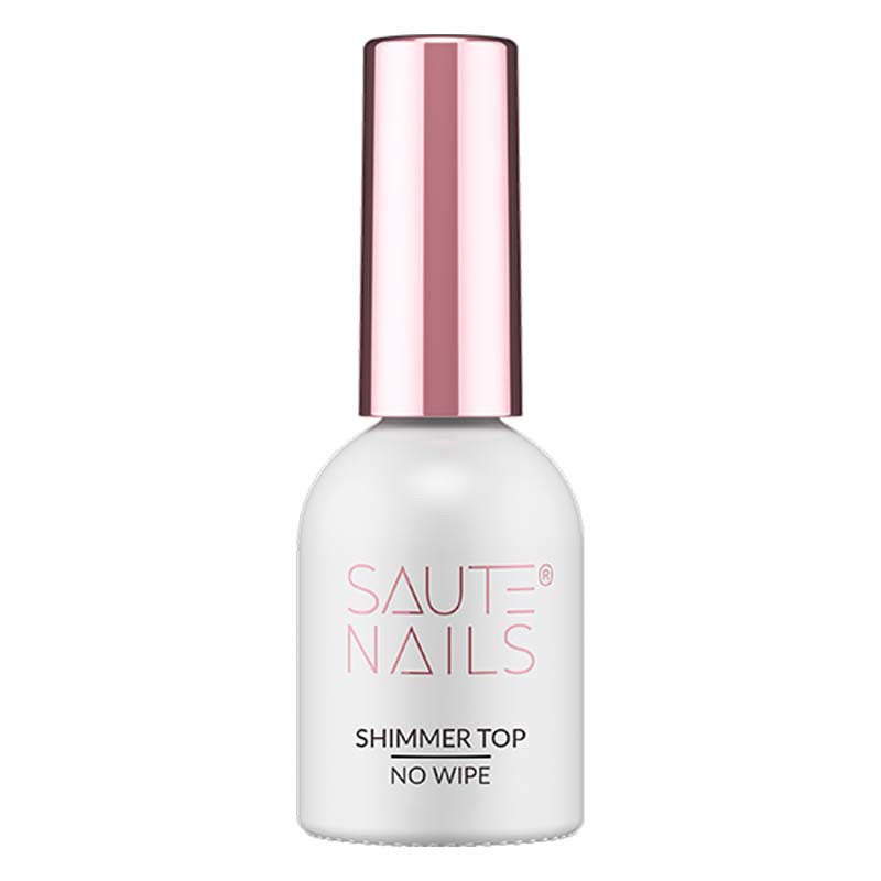 Saute Nails Shimmer Top No Wipe 8ml