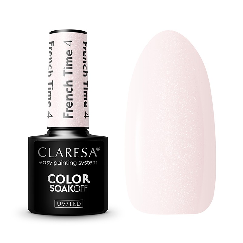Claresa Lakier Hybrydowy French Time 4 5g