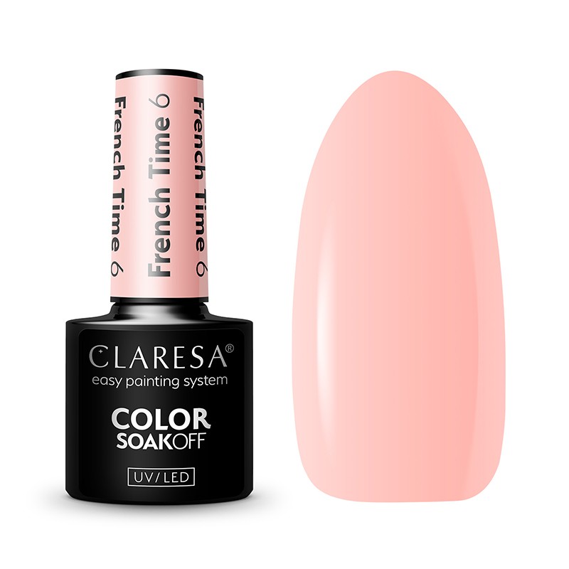 Claresa Lakier Hybrydowy French Time 6 5g