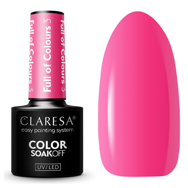 Claresa Lakier Hybrydowy Full of Colours 03 5g