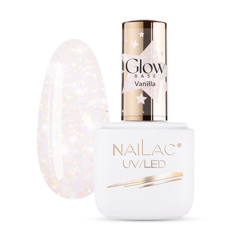 NaiLac Baza Kauczukowa Glow Base 7ml Vanilla