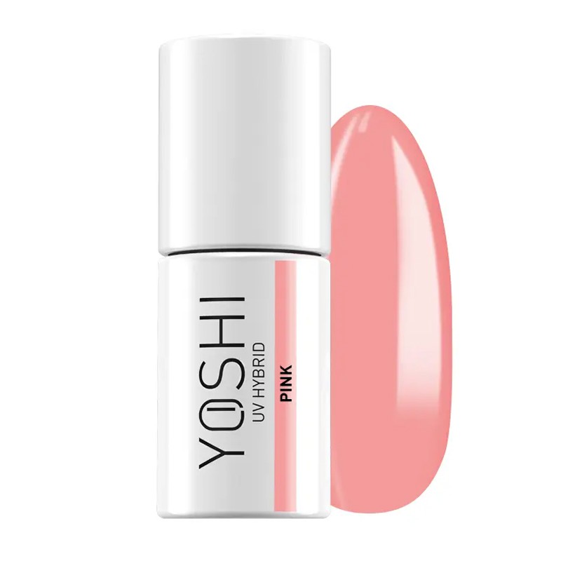 YOSHI Lakier Hybrydowy 004 Pink 6ml Kolekcja French Line