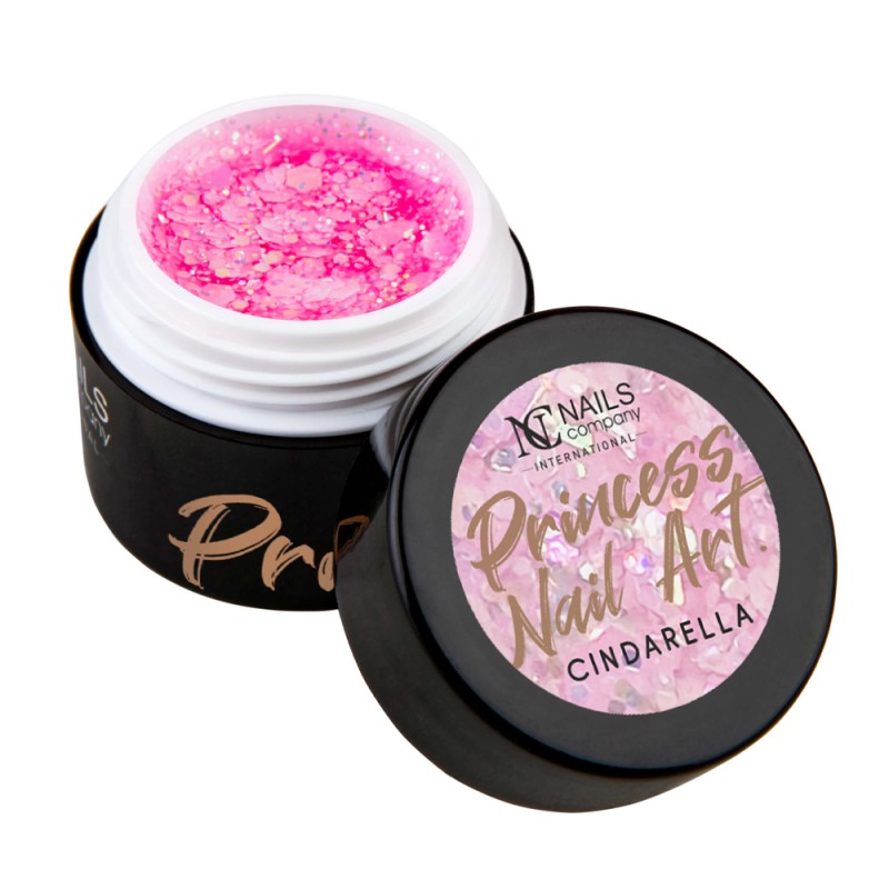 Nails Company Żel Do Zdobień Princess Nail Art Gel 5g Cindarella