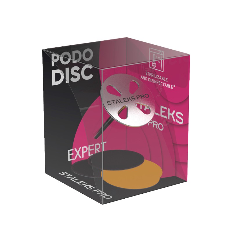 Staleks Pododisc 27mm M + Nakładki Gradacja 180 PDset-20