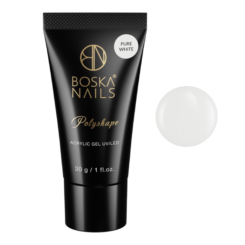Boska Acrylic Gel Polyshape Pure White Akrylożel 30g