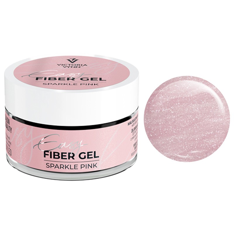 Victoria Vynn Easy Fiber Gel Sparkle Pink 50ml
