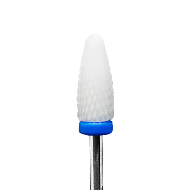 Frez ceramiczny medium stożek do usuwania żelu hybrydy