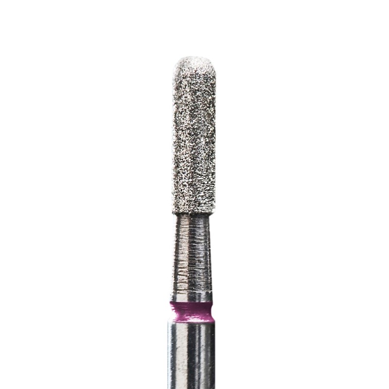 Staleks Frez Diamentowy Walec Zaokrąglony Czerwony FA30R023/8 2,3mm
