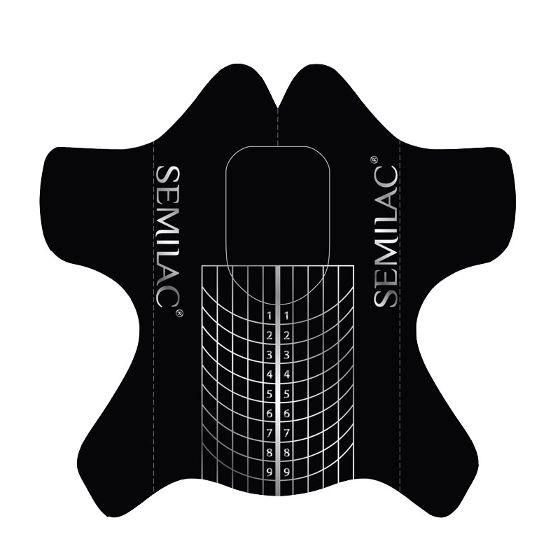 Semilac Szablony Szerokie Shaper Wide 500 sztuk
