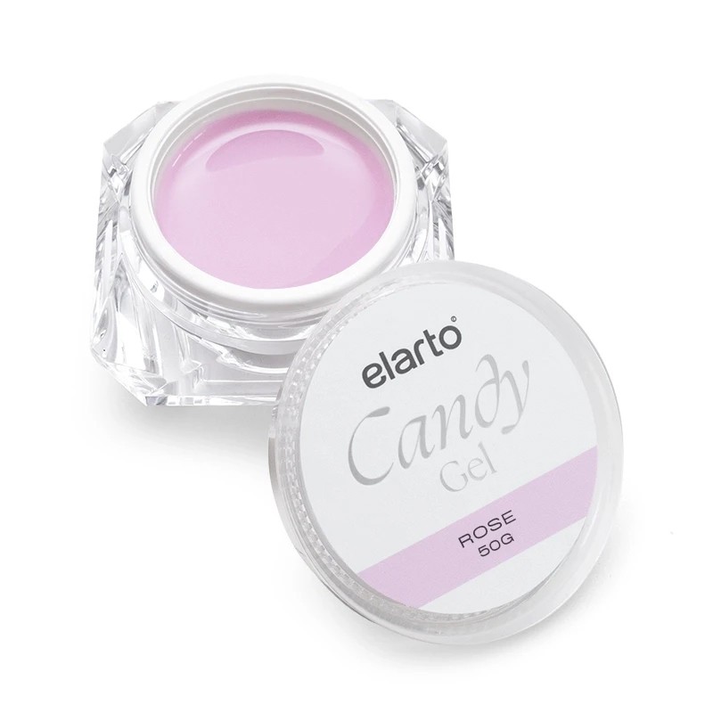 Elarto Żel Budujący Candy Rose 50g