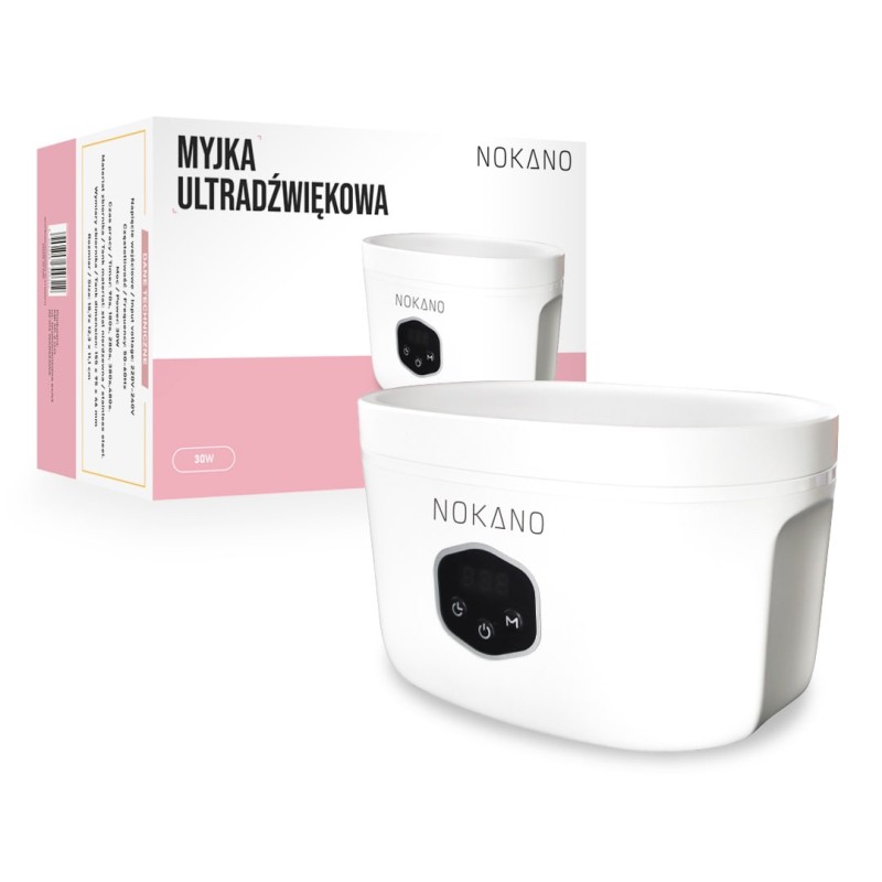 NOKANO Myjka Ultradźwiękowa Clean Easy