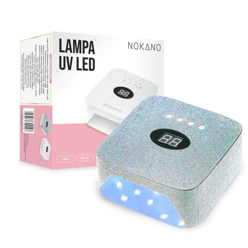 NOKANO Lampa Do Paznokci Pro Power Chic Z Cyrkoniami