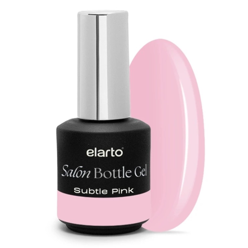 Elarto Żel Budujący W Butelce Salon Bottle Gel Subtle Pink 15 ml