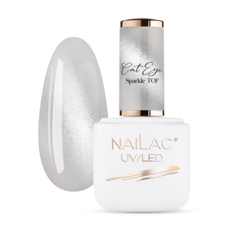 NaiLac Top Hybrydowy Cat Eye Sparkle 7ml