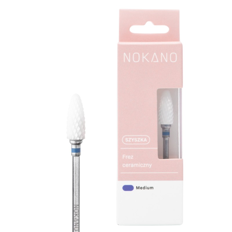 NOKANO Frez Ceramiczny Stożek Szyszka Medium