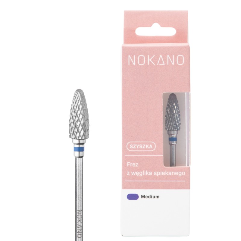 NOKANO Frez z Węglika Spiekanego Szyszka Medium
