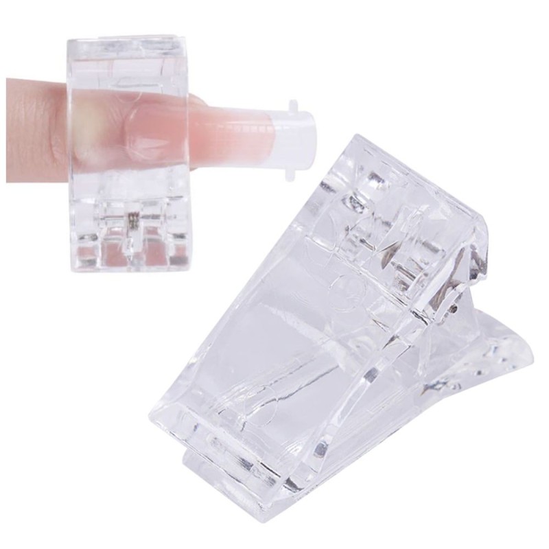 Klips Zacisk Do Form Akrylgel Dual Plastikowy 1 szt.