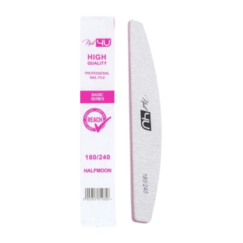 NAIL4U Pilnik Basic III Łódka 180/240 (WYBIERZ PAKIET: 10 sztuk)
