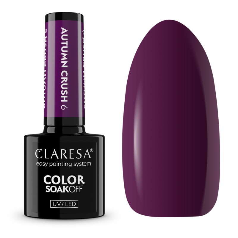 Claresa Lakier Hybrydowy Autumn Crush 6