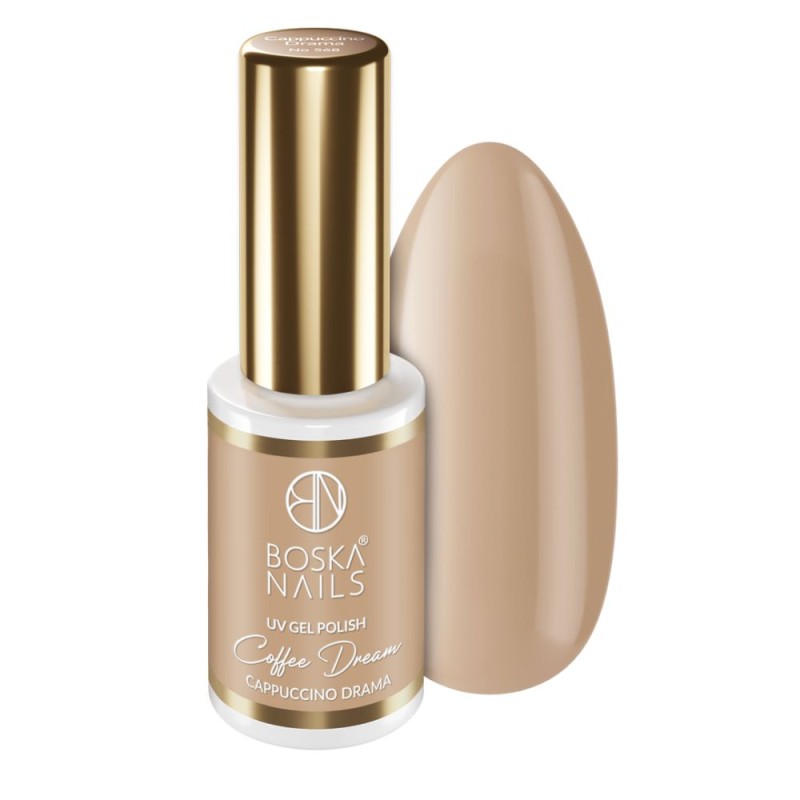Boska Nails Lakier Hybrydowy 568 Cappuccino Drama 6ml