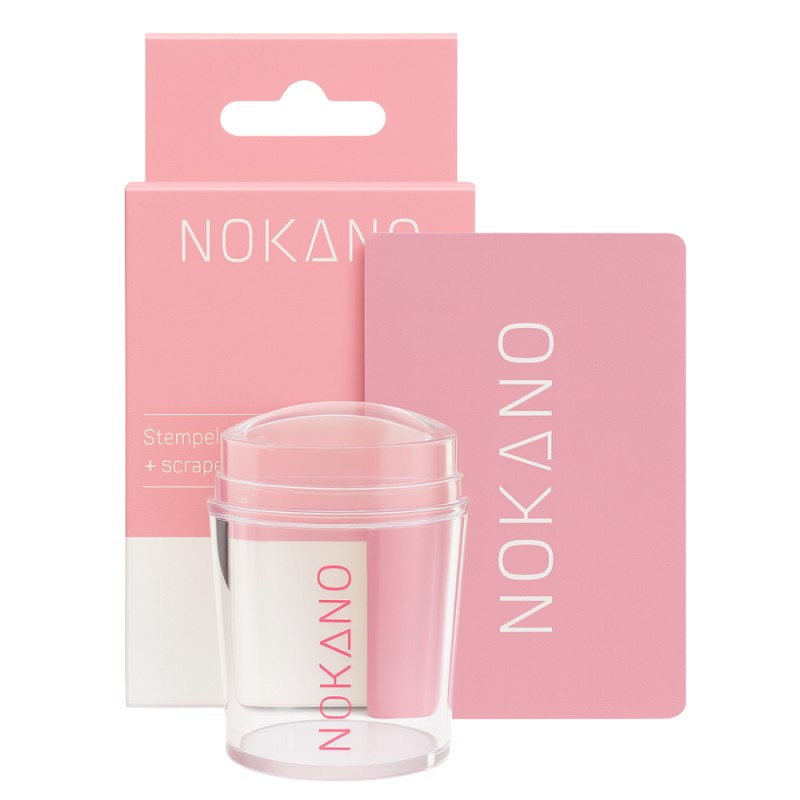 NOKANO Stempel Silikonowy + Scraper