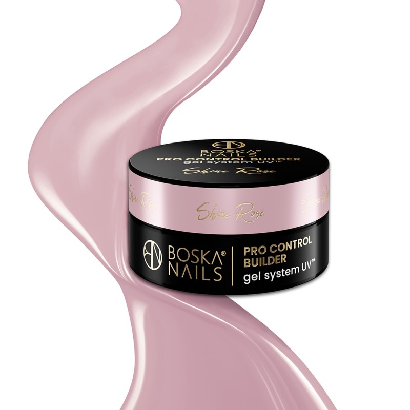 Boska Nails Pro Control Builder Gel Shine Rose 30ml