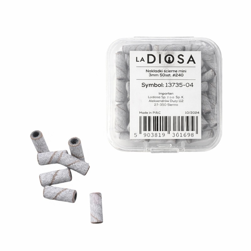 Nakładki Ścierne Mini 3mm Gradacja 240 50 Sztuk
