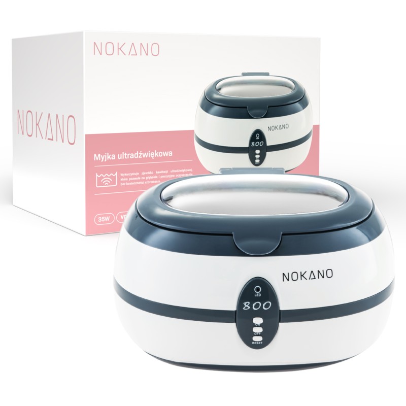 NOKANO Myjka Ultradźwiękowa Silent Easy 800