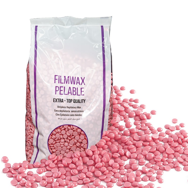 Filmwax Wosk Do Depilacji Bezpaskowy Różany 1kg Granulki